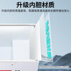 XINGX Freezer Commercial Large Capacity Freezer -40 Degree Cryogenic Single Temperature First Level Energy Efficiency Double Door Horizontal Refrigerator Ice Cream Cabinet Supermarket Convenience Store Store 618 Liters -40 Degree Cryogenic First Level Energy Efficiency BD/BC-618GD
