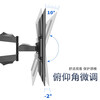 ProPre (32-75 inches) TV Mount TV Stand TV Stand TV Mount Rotating Telescopic Universal Suitable for TCL Hisense Skyworth Huawei Changhong, etc. 55/60