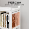 Yicai Nianhua bookshelf floor-standing living room installation-free device rack removable folding iron bookcase book storage shelf 6060