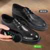 Shoe Polish, Shoe Brush Sponge, General Leather Maintenance Oil, Black Shoe Wax, Quick Shine Shoe Wax, 3 pieces