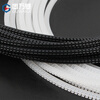 Guwanji Utilized Cable Guard with Free Insulation Protective Cover, Toothed Protective Belt, Toothed Cable Cover Accessories, White KG-010 (10 Meters/Roll)