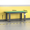 Baigang Heavy Duty Workbench Anti-static Maintenance Table Factory Workshop Fitter Operation Table Assembly Line Packing Table Single Table 1500*750*800mm