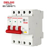 Delixi Electric household leakage protector DZ47SLES 3P+N Type C 40A water heater air conditioner kitchen main open branch air open with leakage protection small circuit breaker air switch