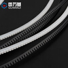 Guwanji Utilized Cable Guard with Free Insulation Protective Cover, Toothed Protective Belt, Toothed Cable Cover Accessories, White KG-010 (10 Meters/Roll)