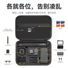 XFJI is suitable for DJI DJI Action5Pro smooth shooting storage bag, portable filter set bag, Action4/3 action camera standard all-in-one bag, universal charging handle storage box, action5Pro 4 universal all-round suit bag, free lens cover