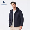 U.S. POLO ASSN. Down jacket men's winter coat men's light and warm business casual short hooded top