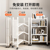 Yicai Nianhua bookshelf floor-standing living room installation-free device rack removable folding iron bookcase book storage shelf 6060