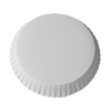 Disposable paper cup lids for glasses, universal custom paper cup lids, no-wash paper cup lids, hotel guest paper cup lids, white board 8cm diameter, 50 pieces, not including openings