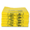 Hasdick portable thickened medical garbage bags 100 pieces/pack 42*48cm yellow vest-style plastic bag clinic waste garbage bag HKY-86
