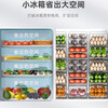 Sungsa drawer-type refrigerator storage box food-grade refrigerator large fresh-keeping box egg box vegetable storage box with drain tray 5.2L single-layer drawer (PET high transparency 1 piece)