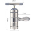 Baijie stainless steel oatmeal tool household manual noodle press and ironing machine small hand-pressed hand-cranked noodle machine artifact