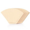 Mongdio coffee filter paper fan-shaped drip American coffee machine hand-brewed coffee filter paper 102 type 100 pieces