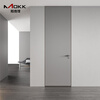 Mooke can be a door-to-top simple extremely narrow frameless invisible light luxury aluminum wooden door wall with the same color latex paint door aluminum honeycomb 27MM frame/inner flat inner opening