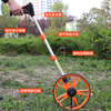 Zhengqi distance meter high-precision distance measurement roller distance measuring wheel roller ruler instrument size measurement artifact digital display tool mechanical distance measuring wheel