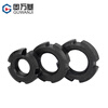Guwanji round nut slotted locking nut anti-loosening nut four-slot anti-loosening nut M200x3 1 piece 304 material