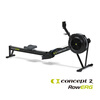 Concept2 American brand C2 home commercial rowing dynamometer Concept2 wind resistance rowing machine RowErg black