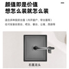 Gun gray undercounter basin kitchen sink 400 thickened nano pool 304 stainless steel vegetable basin large single sink home 450*450丨gun gray narrow edge丨standard package