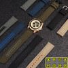 Suitable for Seiko No. 5 SRPC31J1 Citizen Hamilton canvas bracelet 21 22mm nylon watch strap for men military green-steel buckle 20mm