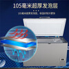 Suiling (SUILING) ultra-low temperature freezer-60 freezer commercial horizontal freezer deep-cold seafood quick-freezing quick-freezer fresh cabinet tuna quick-freezing refrigerator 304 stainless steel liner 325 liters minus 60 ultra-low temperature horizontal freezer