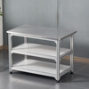 Tianzhen丨Stainless steel workbench console instrument 80*60cm three layers