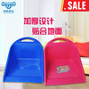 Thickened plastic handleless portable dustpan, small dustpan, dustpan, garbage shovel, garbage bucket attached to the floor