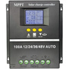 MPPT solar controller 60A80A100A fully automatic charge and discharge universal 12v24V36V48V with USB upgrade 12V24V36V48V60A