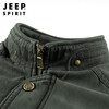 JEEP SPIRIT Jeep cotton jacket men's velvet thickened warm jacket men's autumn and winter high-end workwear cotton coat men's cotton jacket top