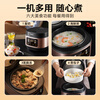 Midea household rice cooker 1-2-3-4 people firewood rice non-stick pot 3 liters 4 liters mini intelligent micro-pressure simmering rice cooker millet porridge rice cooker steaming all-in-one 25-year energy-saving model micro-pressure simmering 3L