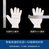 Shengfang gloves labor protection wear-resistant work anti-slip cotton thickened white cotton yarn cotton thread construction site gloves 550 yellow edge 60 pairs