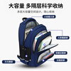Snoopy (SNOOPY) junior high school student schoolbag male elementary school 1-4-6 senior high-capacity children's load-reducing spine protection backpack female blue
