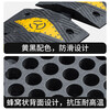 Baige speed bump car highway rubber and plastic type thickened slope buffer belt Mercedes-Benz type two-in-one 50*35*4 (50cm price) CW597378