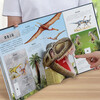 Popular science pop-up book for children aged 3-6 years old, Dinosaurs (Children's popular science encyclopedia that reveals the world of dinosaurs and animals) 3D flip-flop book, Children's Mechanical Book, 3-6 years old, Happy Children's Book, Extracurricular Book Savings Card