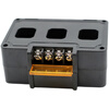 Three-phase integrated low-voltage current transformer small AC combined 100/5A high-precision complete set of three-phase 100/5 CT5-100 hole 17*20mm