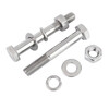 Jinchao 304 stainless steel half-thread external hexagonal bolt and nut set complete extended screw rod M6M8M10-M24 M14*160 (1 set)