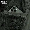 JEEP SPIRIT Jeep cotton jacket men's velvet thickened warm jacket men's autumn and winter high-end workwear cotton coat men's cotton jacket top