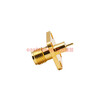 Dongfang Xupu RF connector SMA-KFD1012 4-hole flange panel fixing SMA female 6G SMA-KFD1012