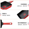 Tefal Tamagoyaki pan, thick egg pan, square pan, non-stick pan, omelette pan, titanium breakfast pan, Jiawen red heart