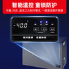 Xingx (XINGX) - 40 degree deep freezing freezer WDV household horizontal air-cooled frost-free odor-free refrigerator small commercial freezer single-temperature fresh-keeping cabinet top-opening horizontal refrigerator first-class energy efficiency freezer - 40 degrees low temperature first-class energy efficiency air-cooled frost-free 206WDV