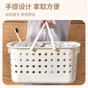Bingyou Bath Basket Bath Basket Hand Basket Bathroom Toiletries Bath Storage Basket Frame Small Basket Dirty Clothes Basket Dirty Clothes Basket