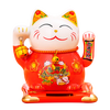 Extreme Space Lucky Cat Solar Powered Automatic Hand Waving Lucky Cat Living Room Ornament Store Opening Gift Housewarming Gift