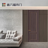 Xinliufu wooden door modern simple bedroom door fashionable wooden door indoor wooden door sound insulation and noise reduction enf level environmental protection modern Chinese style modern minimalist
