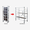 Ruiju lightweight quick-installation aluminum alloy scaffolding portable retractable with casters can be used as a trolley custom scaffolding B1.88M
