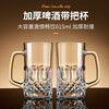Green Apple Beer Glass Water Cup with Handle Draft Beer Cup Thickened Hero Cup Tea Cup Home Beverage Juice Cup Large Hero Cup Value-for-money 6-pack 615ml