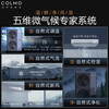 COLMO Turing second generation central air conditioner multi-split with smart eyes and no wind sense 160/180 six horses seven horses one to five full DC variable frequency multi-split air duct AI voice 9 horses first class energy efficiency one to six Turing three control