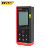 Deli laser range finder voice rechargeable handheld infrared measuring ruler electronic ruler high precision measuring room instrument measuring instrument rechargeable voice laser range finder 60m