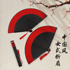 Feiyuejia ancient style Hanfu female cheongsam folding fan Chinese style dance fan performance classical folding costume good for taking pictures red fan red folding fan Su Chen