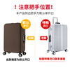 Benzheni trolley suitcase suitcase protective cover elastic suitcase cover dustproof rain cover thickened wear-resistant checked bag black suitable for 26 inches 27 inches 28 inches 29 inches trolley case