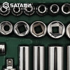 SATA Quick Repair Shop Ratchet Socket Wrench Auto Maintenance and Repair Tool Box Set 52 Pieces 6.3MM Series Socket Set 09002