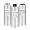 Single-phase cylindrical parallel capacitor self-healing low-voltage filter film reactive power compensation 250V280V Dingzhi 0.25-5-3y0 (250V)