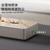 Xiangmengyuan slate coffee table plus height floor-standing coffee table living room home small apartment light luxury floor-standing coffee table TV cabinet combination Snow mountain white slate + gray cabinet 120*60cm coffee table